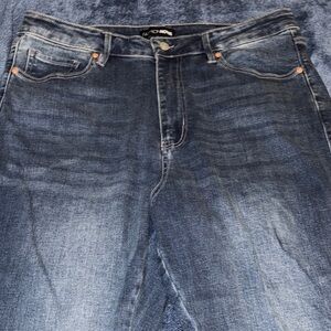 Fashion Nova Women's High Rise Blue Jeans